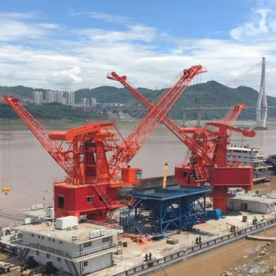 Floating Portal Crane